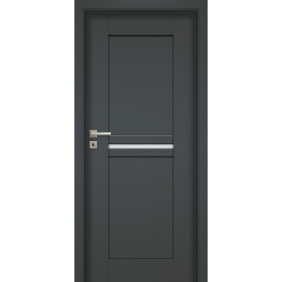 DRZWI WEWNĘTRZNE POL-SKONE Z SZYBĄ SEMPRE W04 MERBAU ROYAL 295