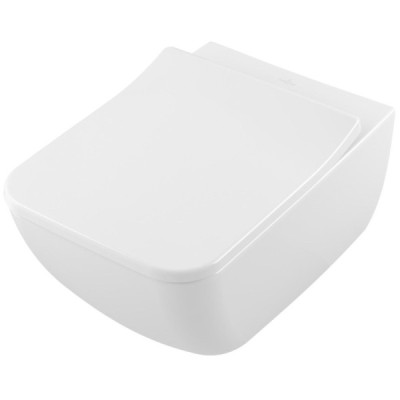 Miska WC wisząca VilleroyampBoch Venticello Combi-Pack Ceramic Plus DirectFlush z deską wolnoopadająca duroplast 4611RSR1