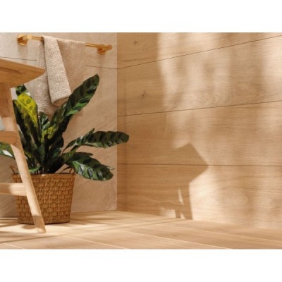 Gres Porto wood cold beige mat rectified 19,8x119,8 Senti