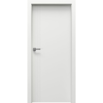 DRZWI WEWNĘTRZNE PEŁNE PORTA VECTOR PREMIUM B LAKIER BIAŁY