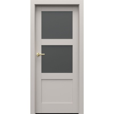 DRZWI WEWNĘTRZNE Z SZYBĄ PORTA GRANDE B.2 LAKIER KASZMIR