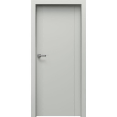 DRZWI WEWNĘTRZNE PEŁNE PORTA VECTOR PREMIUM A LAKIER SZARY