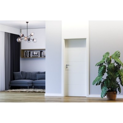 DRZWI WEWNĘTRZNE PORTA PEŁNE VECTOR PREMIUM W BIAŁY UV
