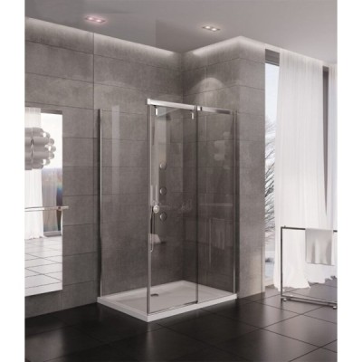 KABINA PRYSZNICOWA PORTA P KABINA PROSTOKĄTNA 100X80X200 PRZESUWNE CZYSTE 8 MM ACTIVE SHIELD EXK-1046/EXK-1109