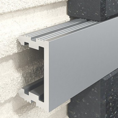 EXCELLENT PROFIL U LISTELLO SREBRNY 12 MM ALUMINIOWY ANODOWANY LIPOAS.08/12/250