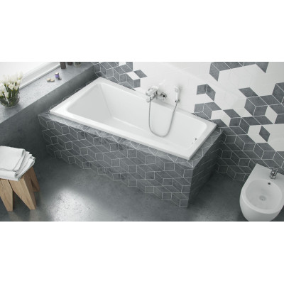 EXCELLENT IZI SYSTEM OBUDOWA 150 CM AVA SIDE KRÓTKI BOK 55.5 CM, BIAŁA OBEX.AVB.15WH