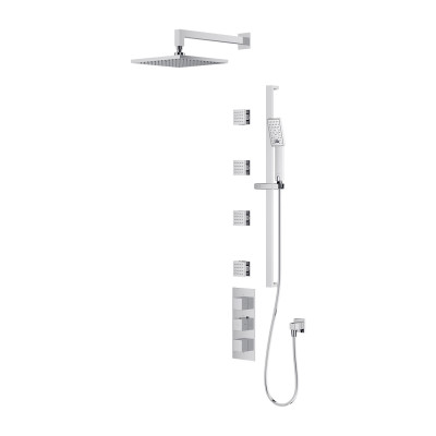 OMNIRES FRESH SYSTEM PRYSZNICOWY PODTYNKOWY SYSFR12XCR