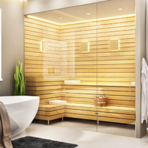 Pokój kąpielowy z sauną – jak go urządzić?